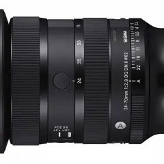 Obiettivo Sigma 24-70mm f/2.8 DG DN II, ideale per la tua prossima recensione fotografica.