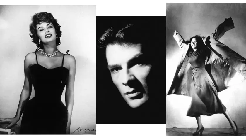Elio Luxardo cattura la bellezza di Sophia Loren e un uomo misterioso.