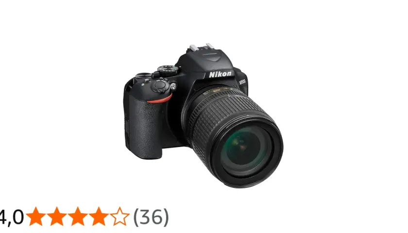 Nikon D3500, uscita nel 2018, una reflex digitale compatta e leggera, ideale per chi inizia.