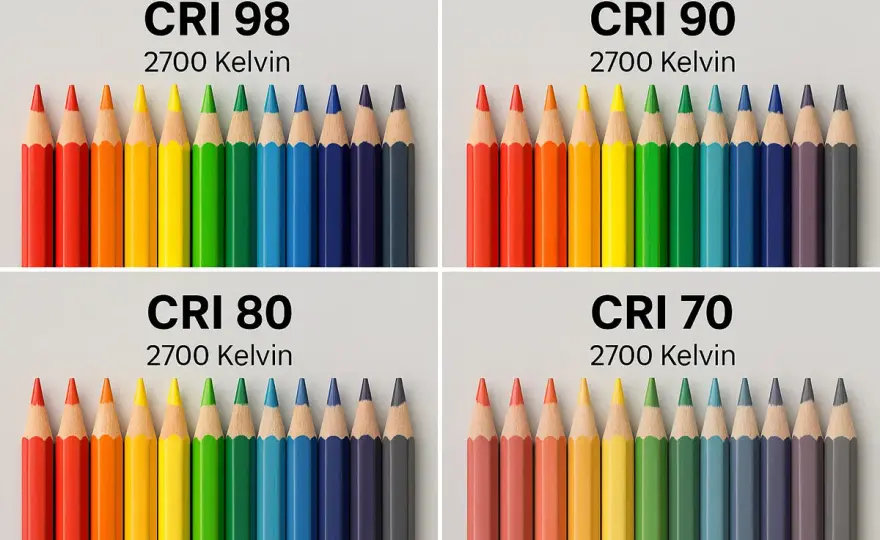 Colore luce LED - Guida a Kelvin, spettro e CRI