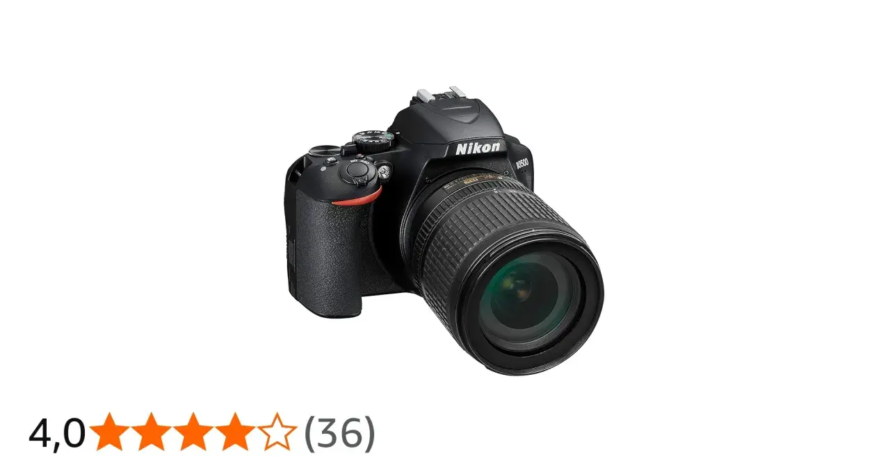 Nikon D3500, uscita nel 2018, una reflex digitale compatta e leggera, ideale per chi inizia.