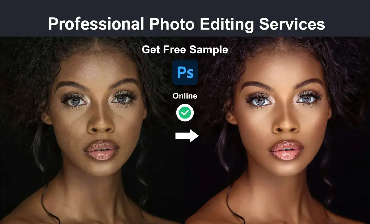 Prima e dopo: ritocco pelle Photoshop per un look impeccabile. Ottieni un campione gratuito online.