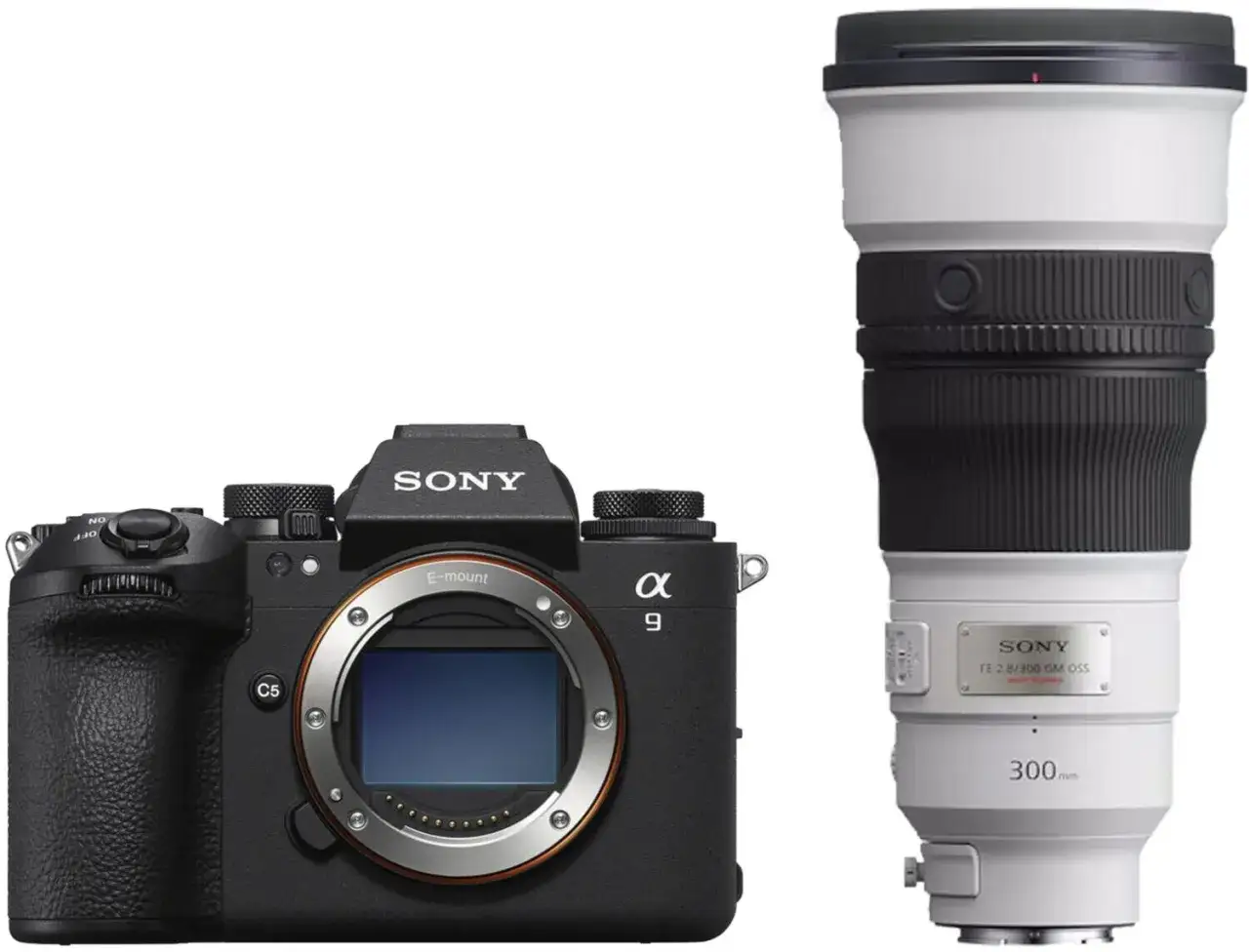 Sony Alpha 9 III con obiettivo FE 2.8/300mm GM OSS. L'accoppiata perfetta per catturare ogni dettaglio.